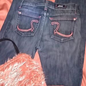 Rock and Republic Rare Colored Pocket Stitching